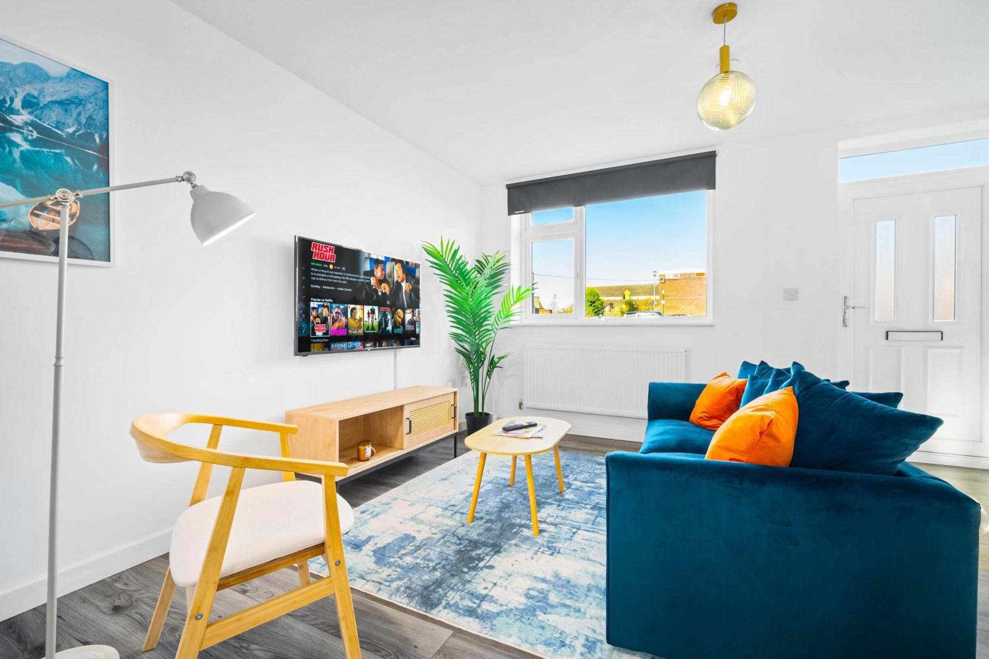 Modern Apartment - Cradley Heath - Top Rated - Netflix - Wifi - 1Mh Smethwick Eksteriør bilde