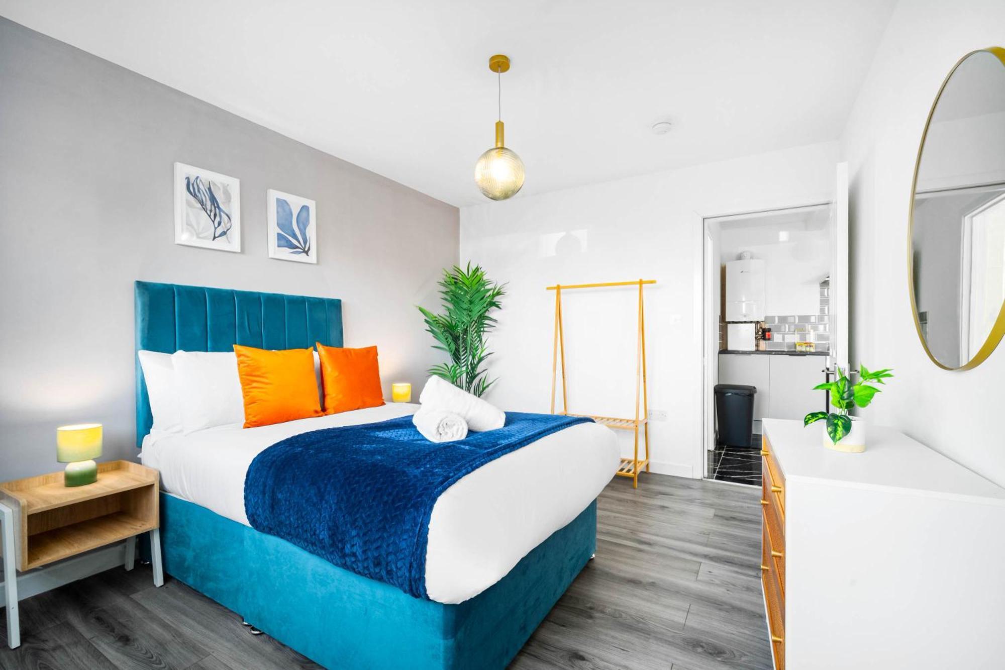 Modern Apartment - Cradley Heath - Top Rated - Netflix - Wifi - 1Mh Smethwick Eksteriør bilde